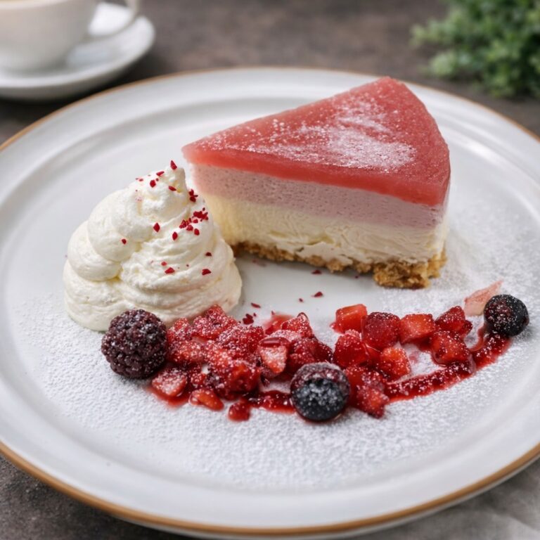 ニクノトモシビのパティシエ特製ベリーのケーキ